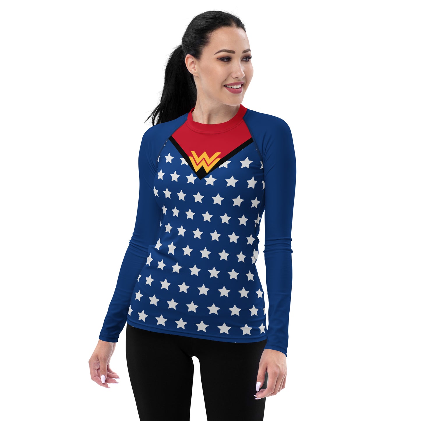 Diana Prince Women's Rash Guard