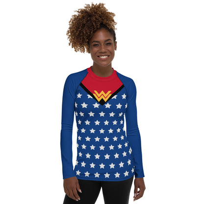 Diana Prince Women's Rash Guard