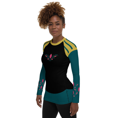 Ice Princess Women's Rash Guard