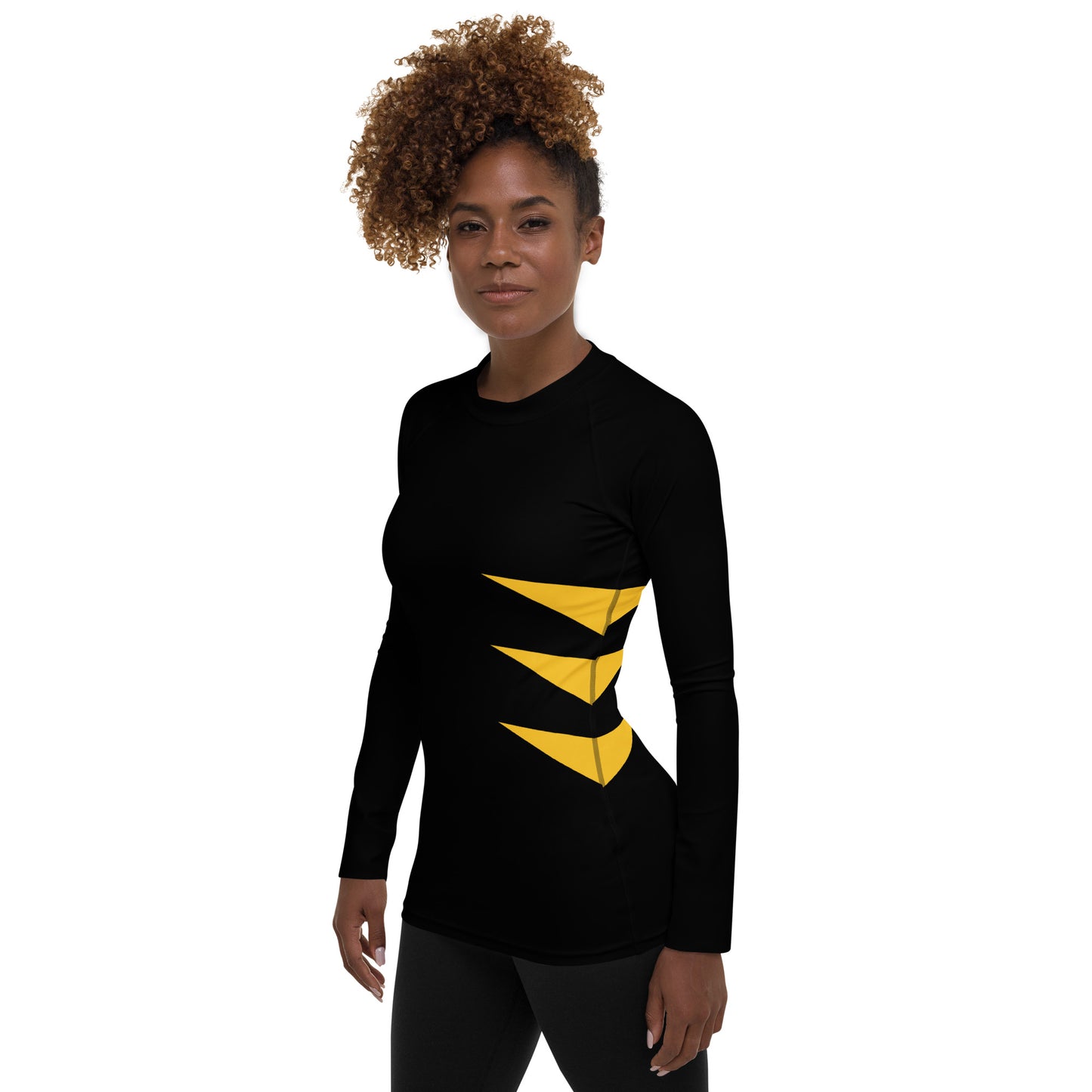 Wolverine (Black and Yellow) Women's Rash Guard