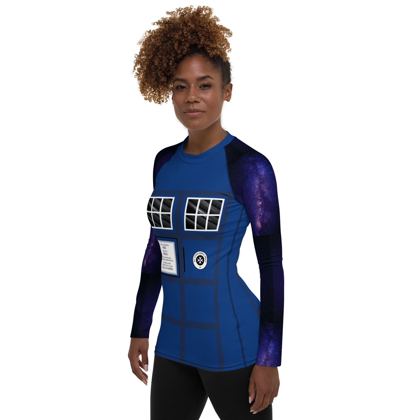 T.A.R.D.I.S Women's Rash Guard