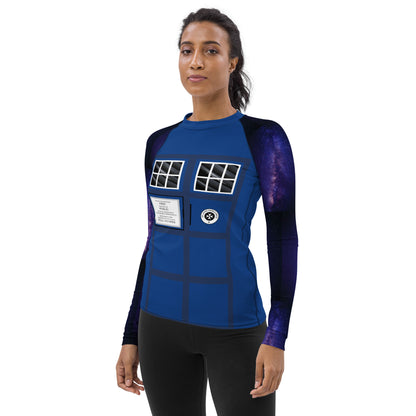 T.A.R.D.I.S Women's Rash Guard