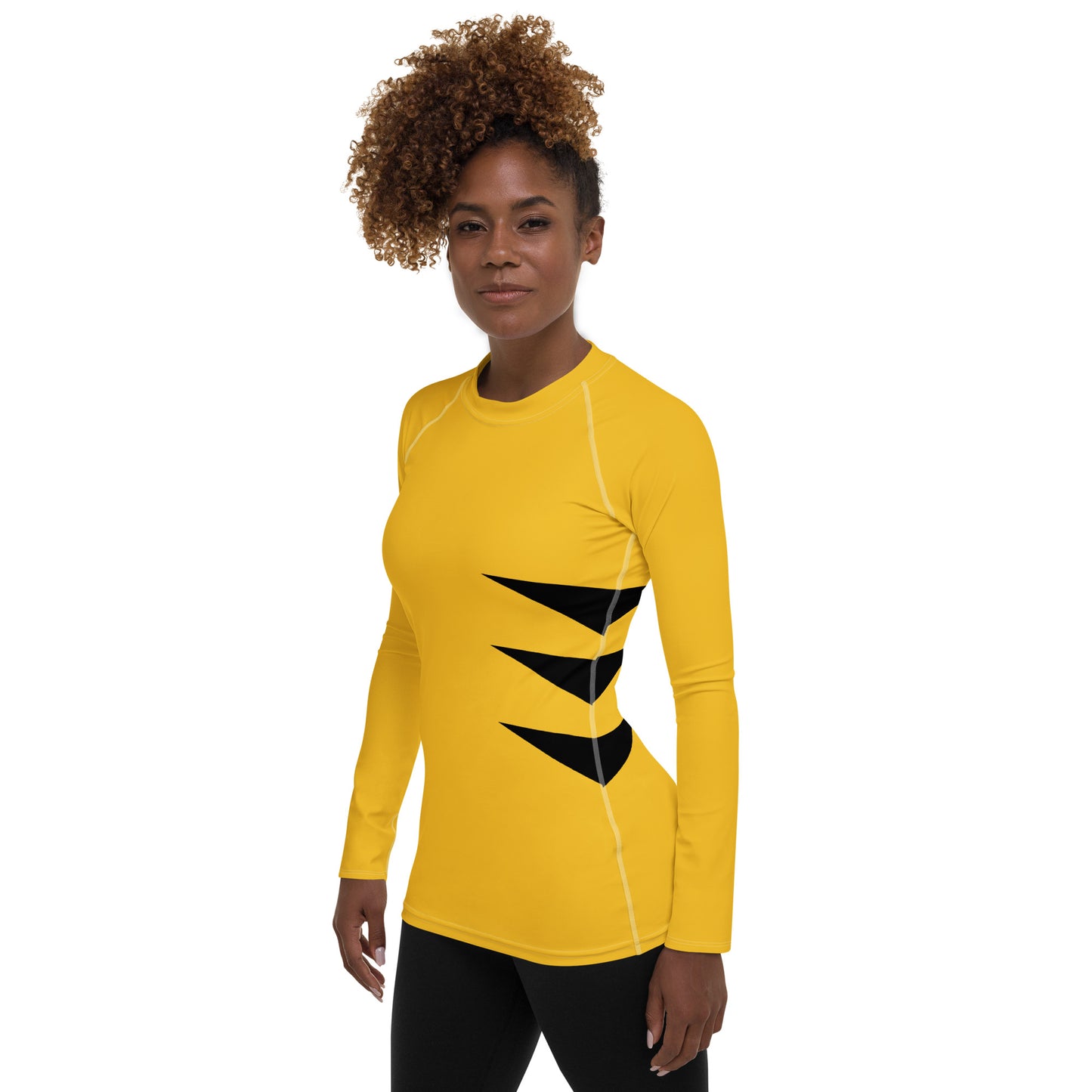 Wolverine (Yellow and Black) Women's Rash Guard