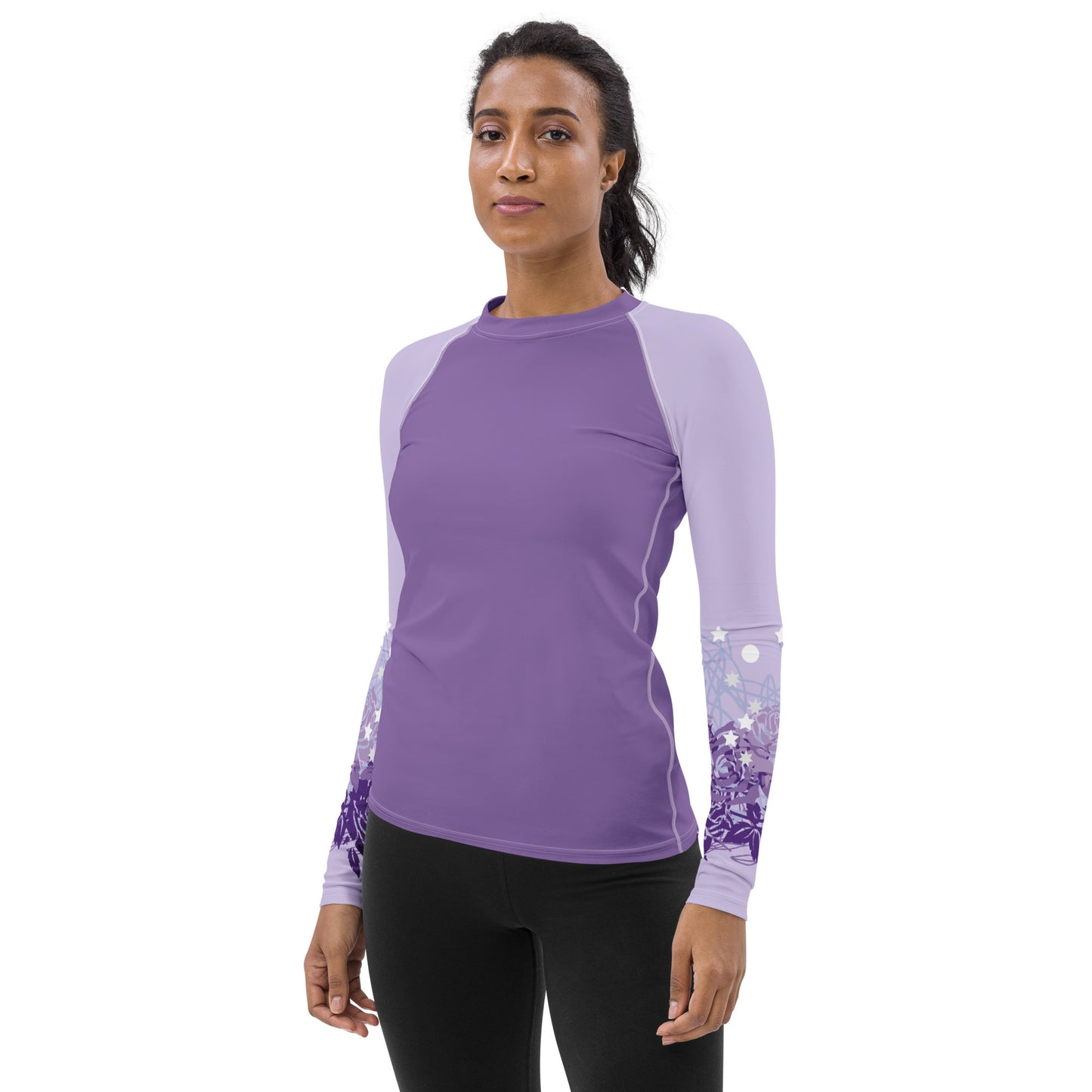 Purple Princess Women's Rash Guard