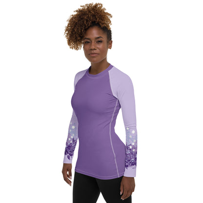 Purple Princess Women's Rash Guard