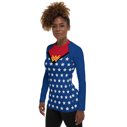 Diana Prince Women's Rash Guard