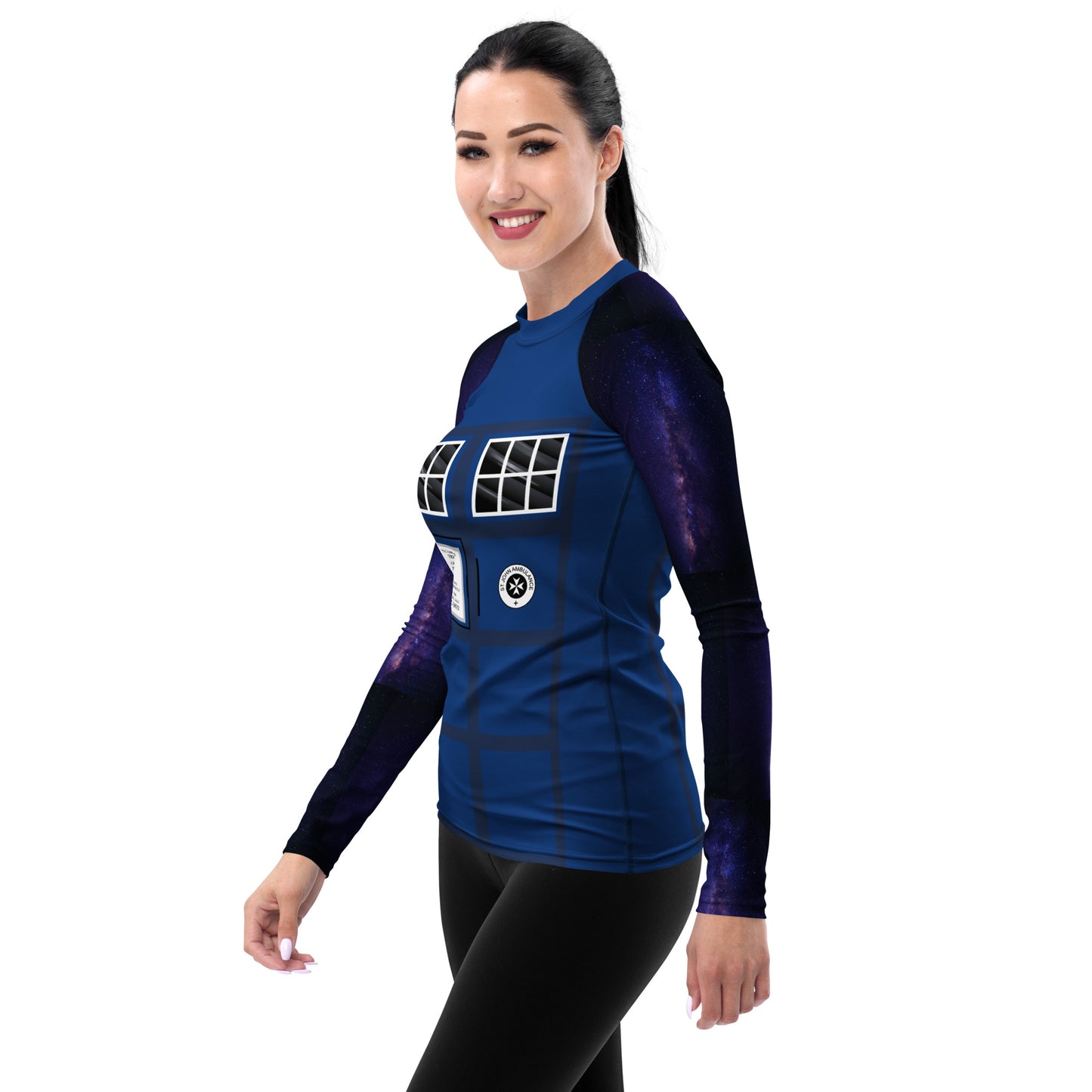 T.A.R.D.I.S Women's Rash Guard