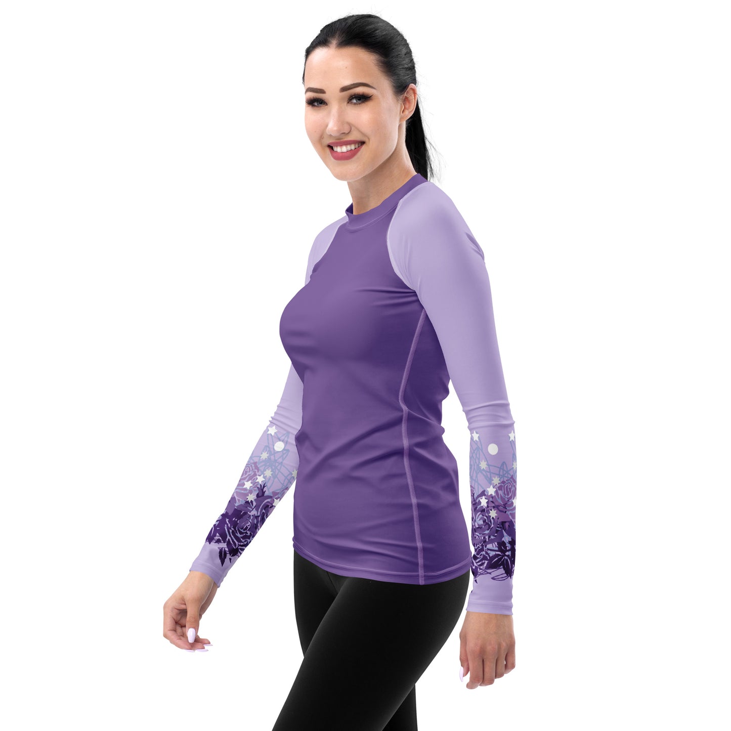 Purple Princess Women's Rash Guard