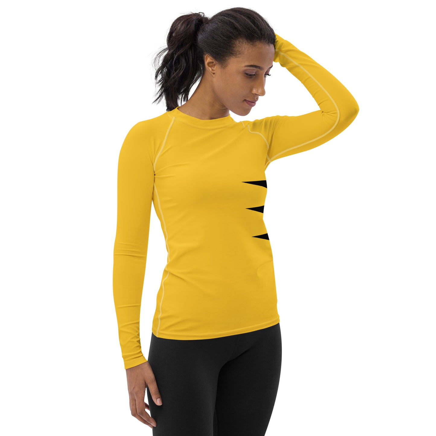 Wolverine (Yellow and Black) Women's Rash Guard