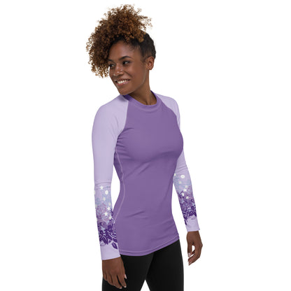 Purple Princess Women's Rash Guard