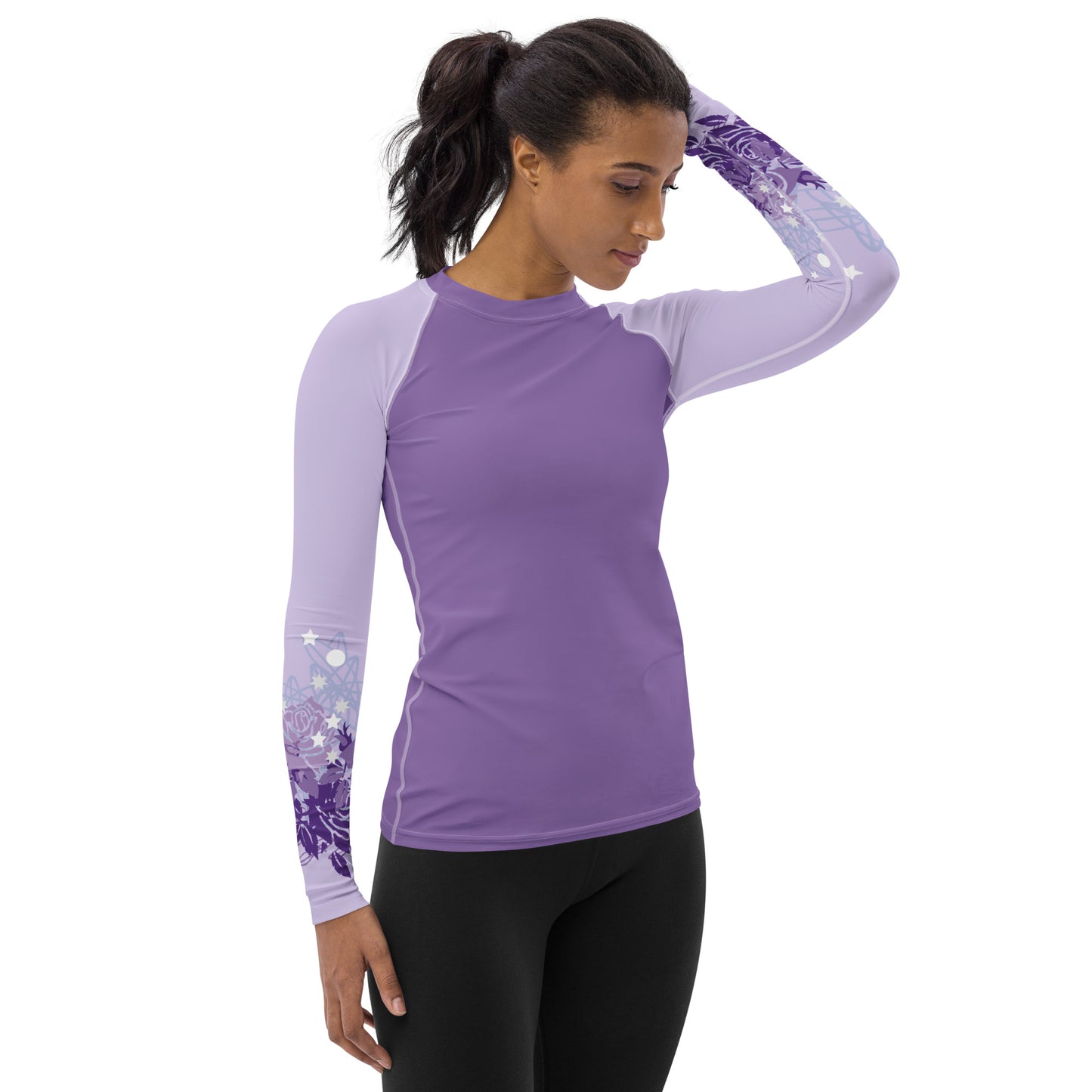 Purple Princess Women's Rash Guard