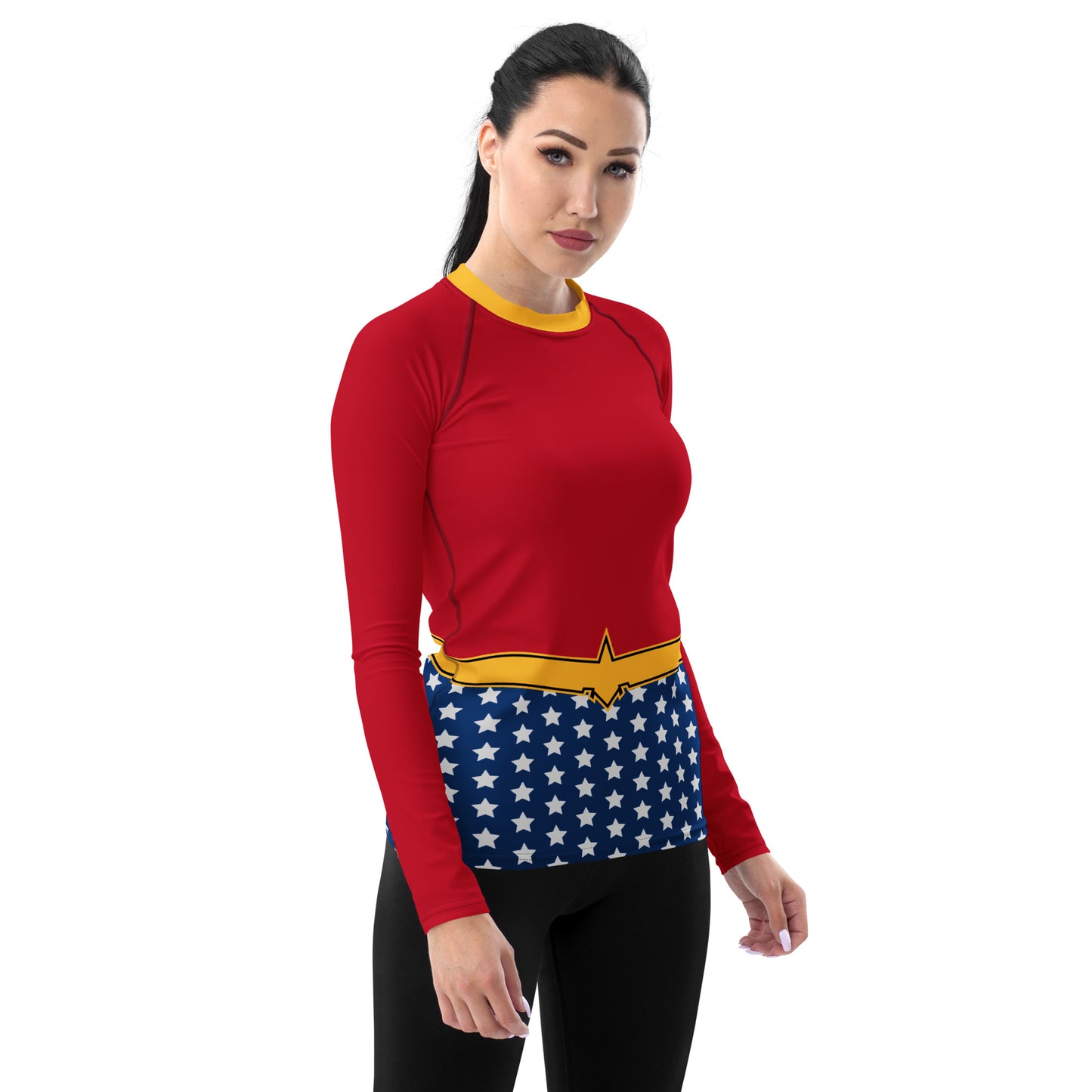 Diana Prince (Belt) Women's Rash Guard