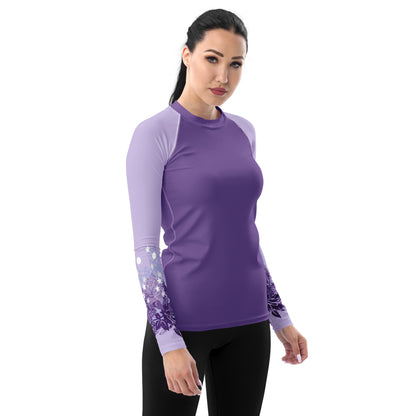 Purple Princess Women's Rash Guard