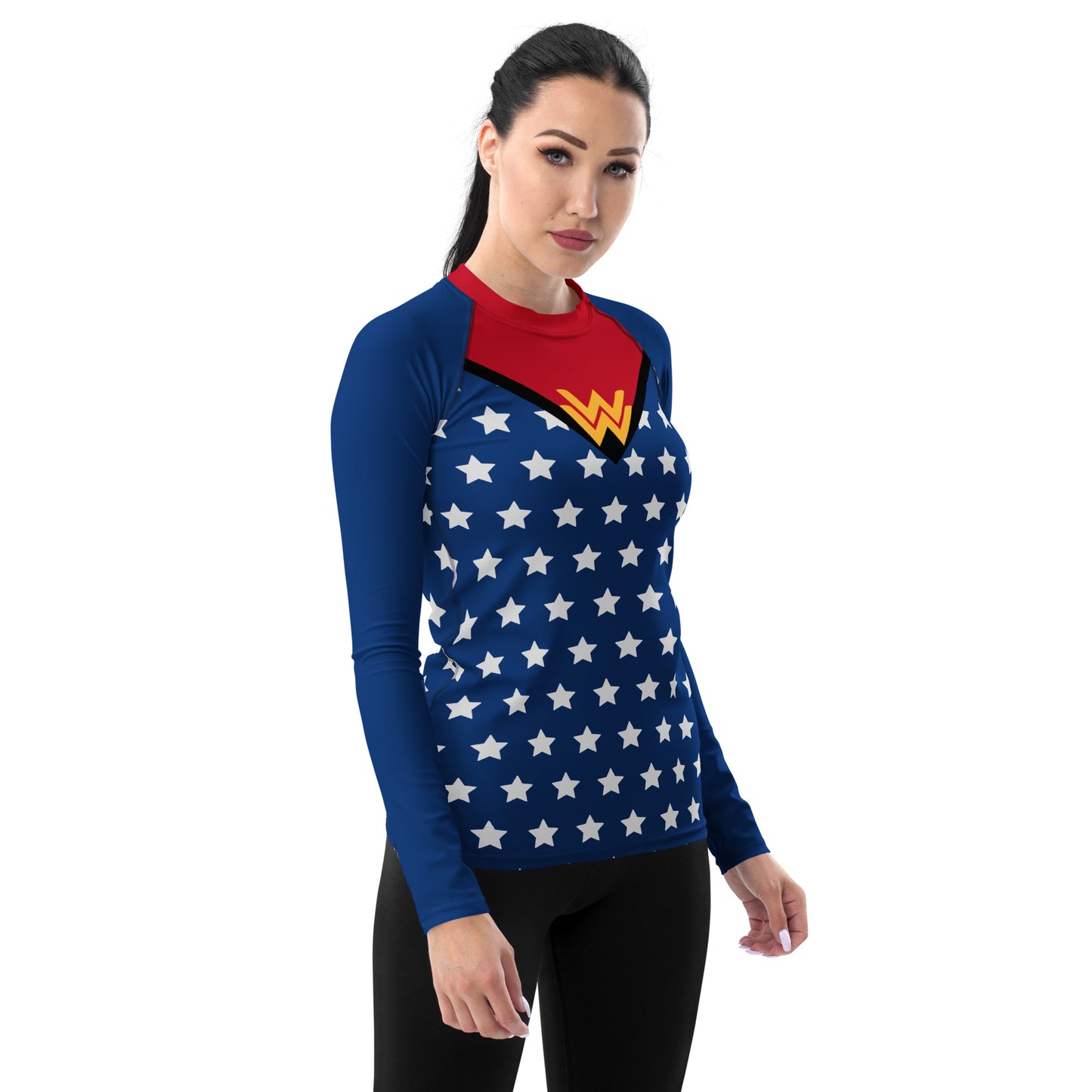 Diana Prince Women's Rash Guard