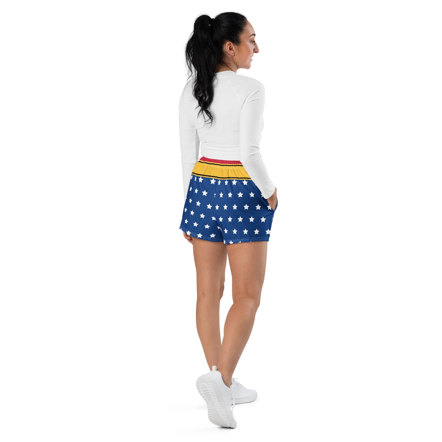 Diana Prince Costume Women’s Recycled Athletic Shorts