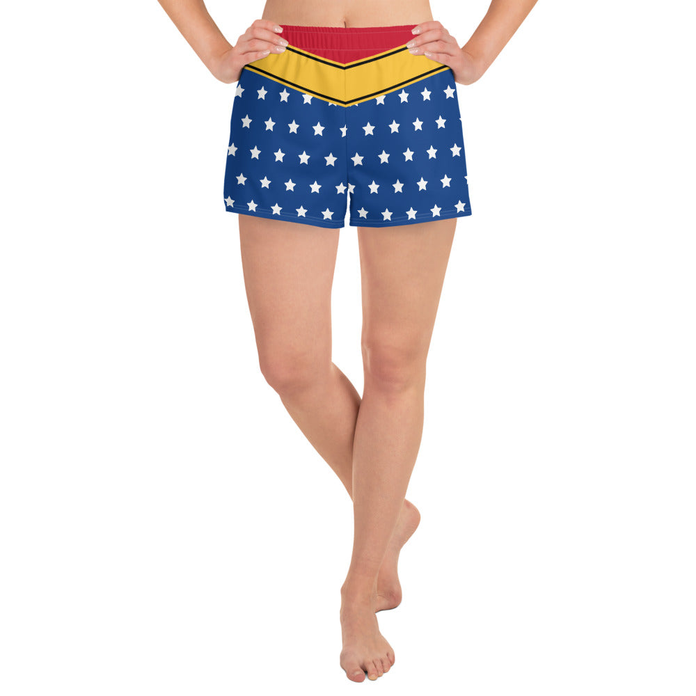 Diana Prince Costume Women’s Recycled Athletic Shorts