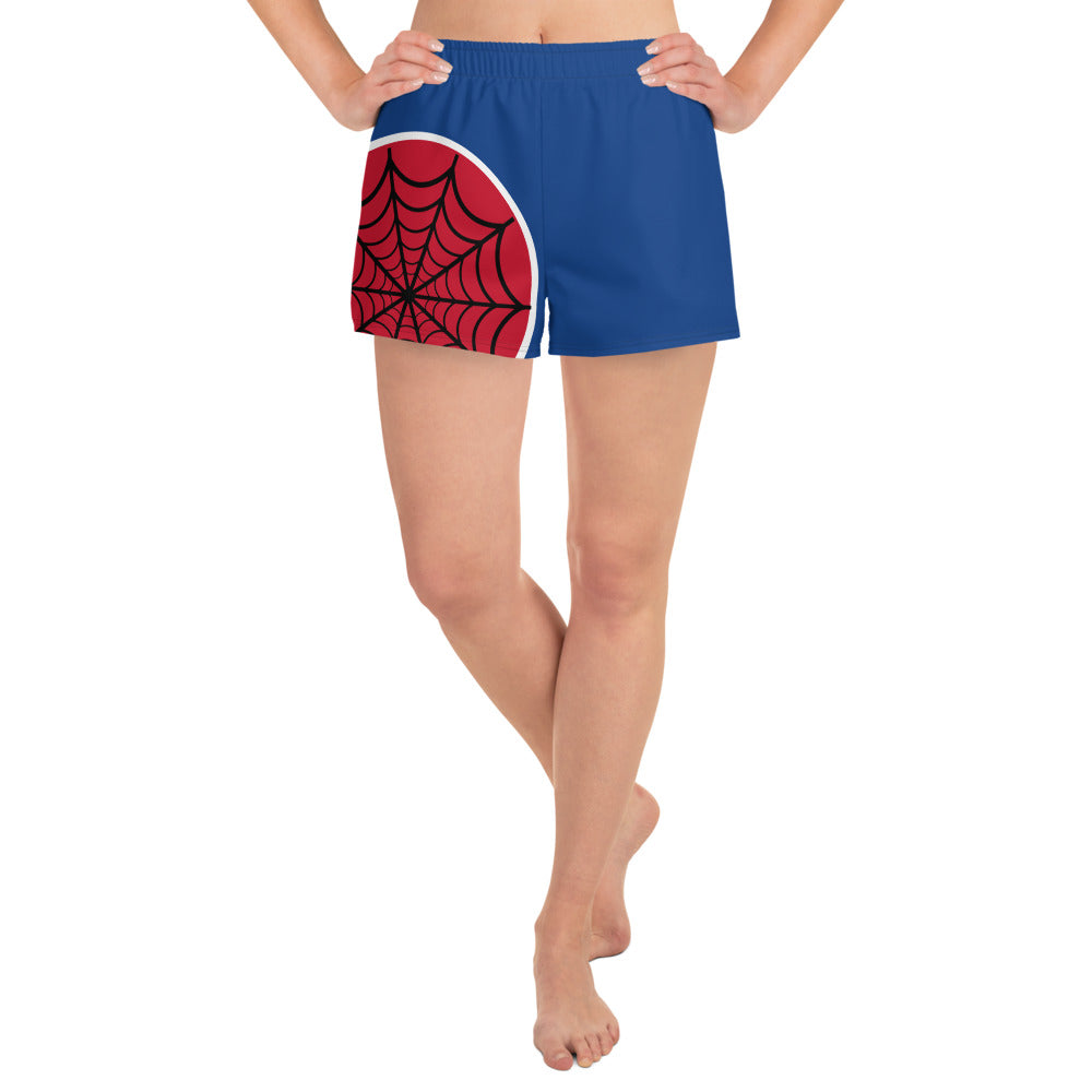 Spider-Man Women’s Recycled Athletic Shorts