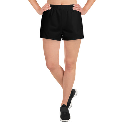 Deadpool Katanas (Black) Women’s Recycled Athletic Shorts