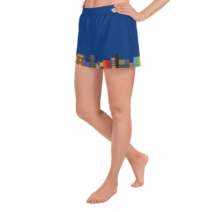 Kamar-Taj Library Women’s Recycled Athletic Shorts