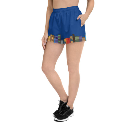 Kamar-Taj Library Women’s Recycled Athletic Shorts