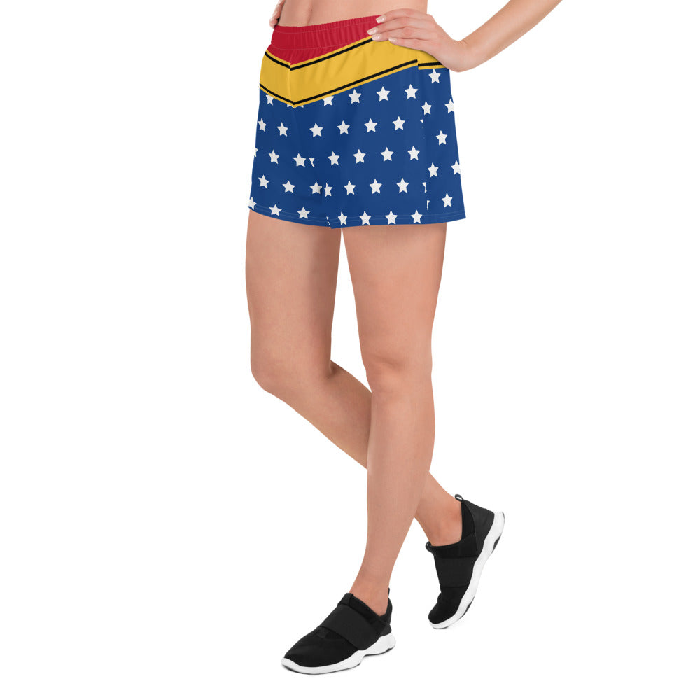 Diana Prince Costume Women’s Recycled Athletic Shorts