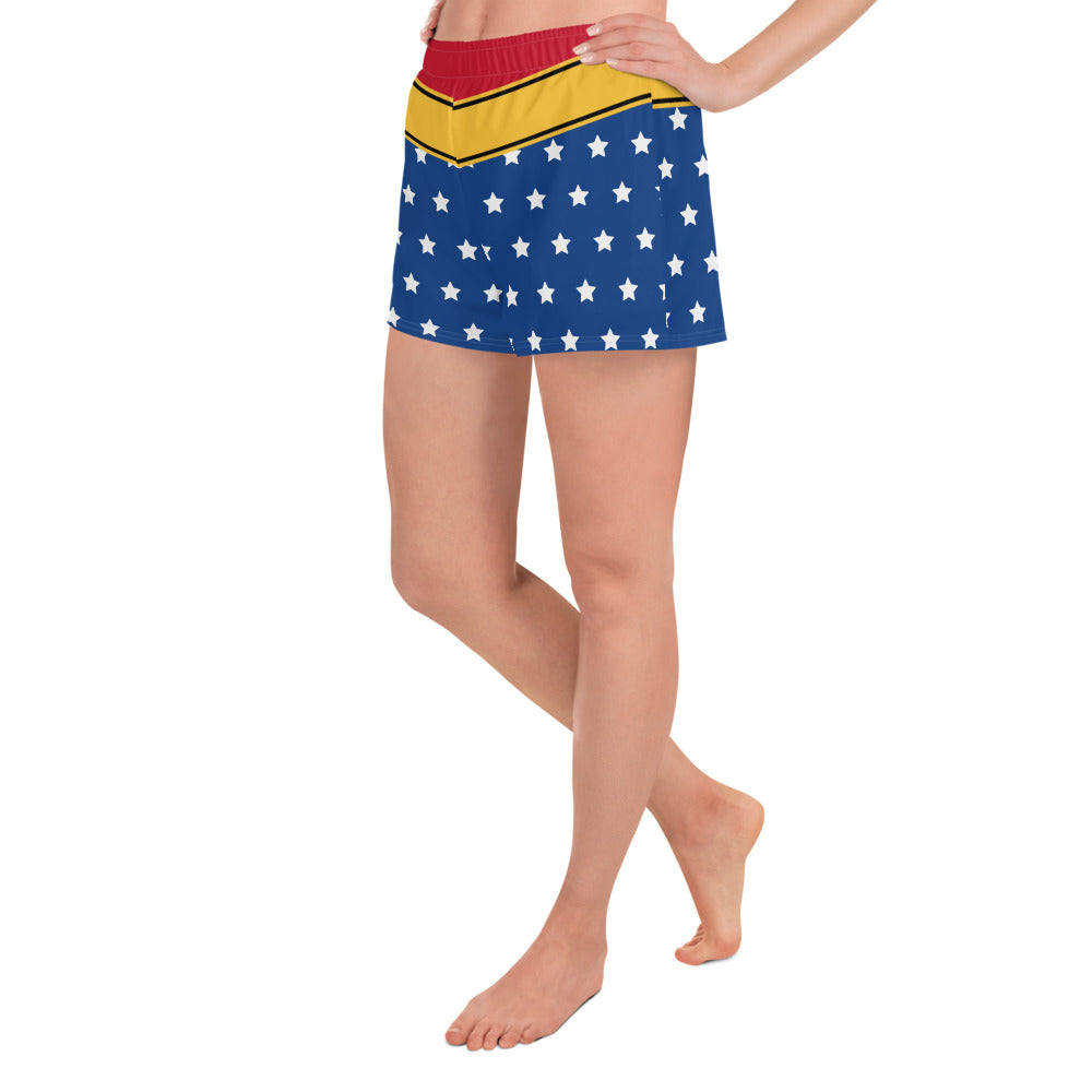 Diana Prince Costume Women’s Recycled Athletic Shorts