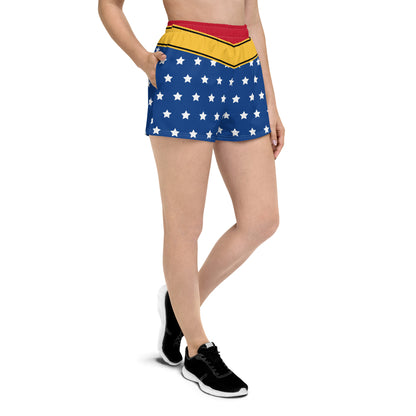 Diana Prince Costume Women’s Recycled Athletic Shorts