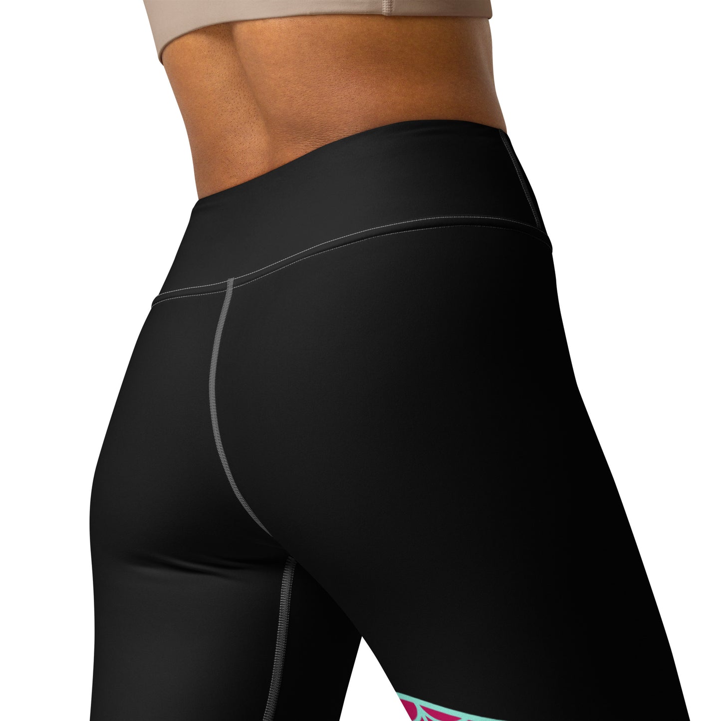 Spider-Gwen Yoga Leggings (Black)