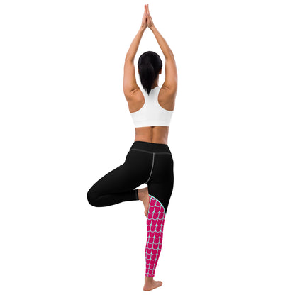 Spider-Gwen Yoga Leggings (Black)