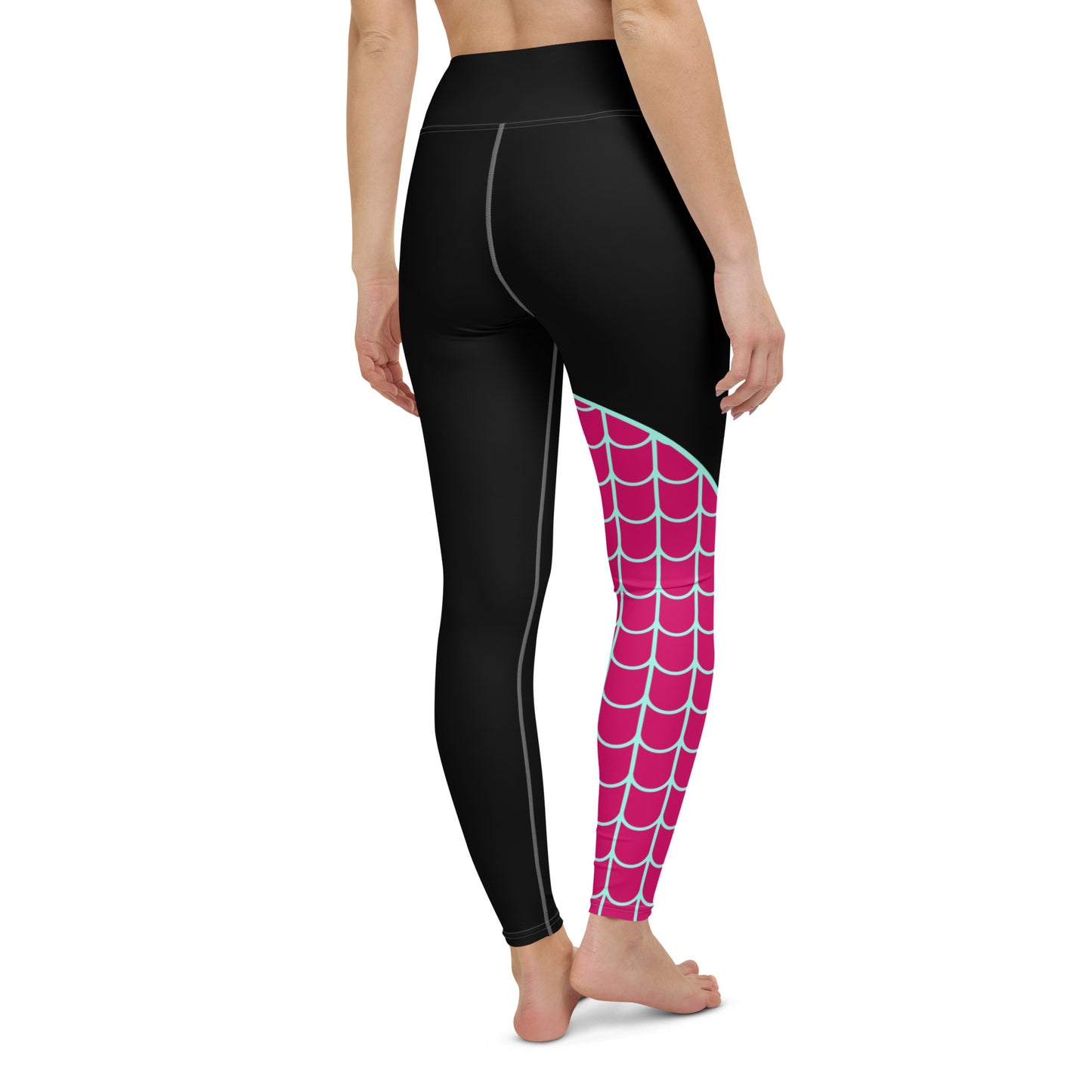 Spider-Gwen Yoga Leggings (Black)