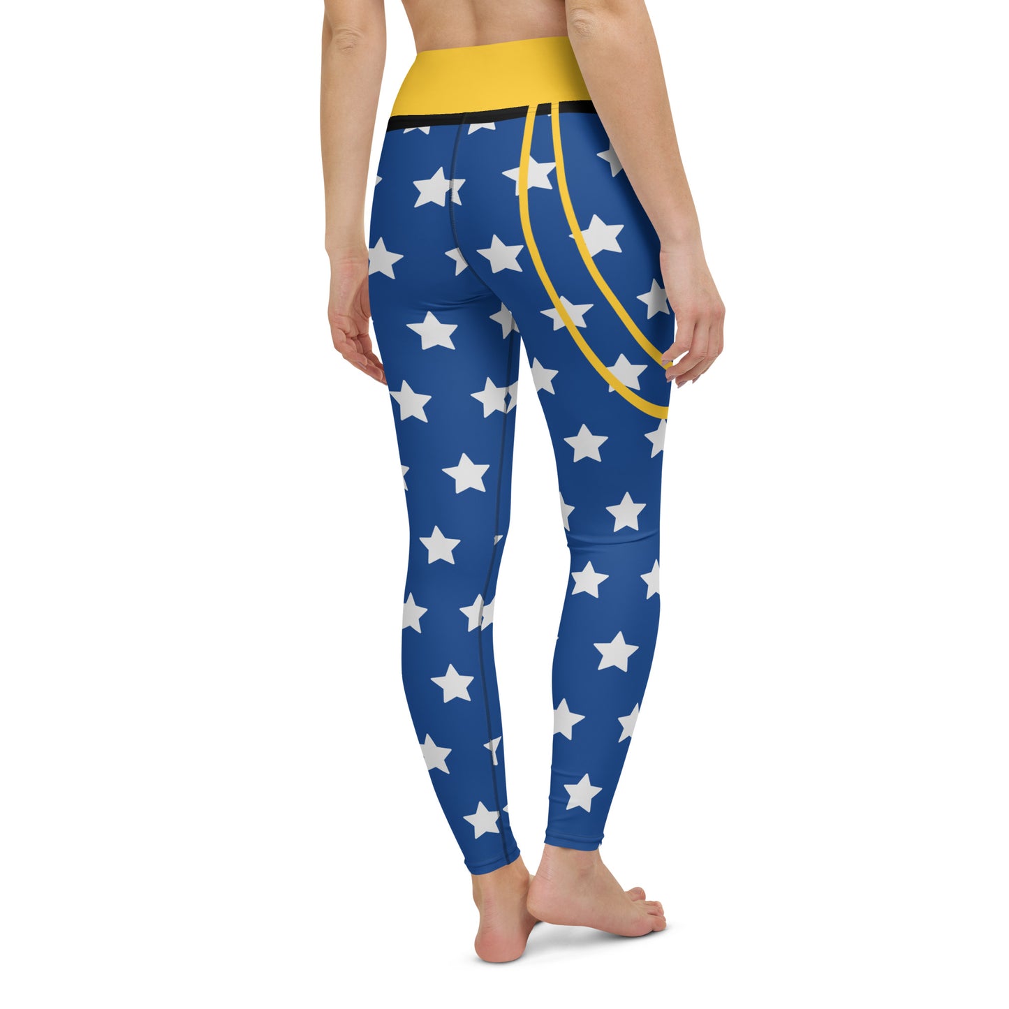 Diana Prince (with Lasso of Truth) Costume Yoga Leggings