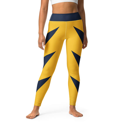 Wolverine Costume Yoga Leggings