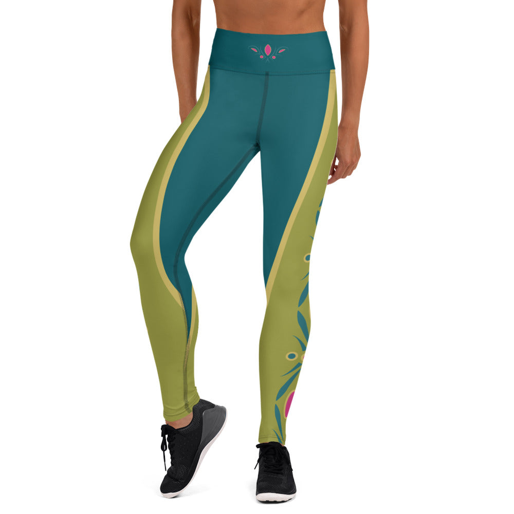 Ice Princess Yoga Leggings