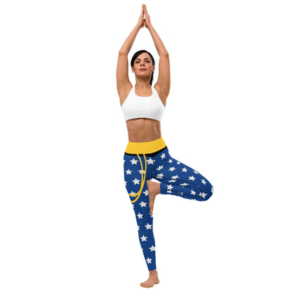 Diana Prince (with Lasso of Truth) Costume Yoga Leggings