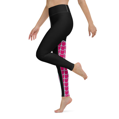 Spider-Gwen Yoga Leggings (Black)