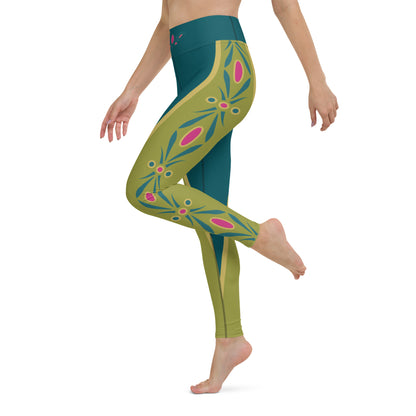 Ice Princess Yoga Leggings