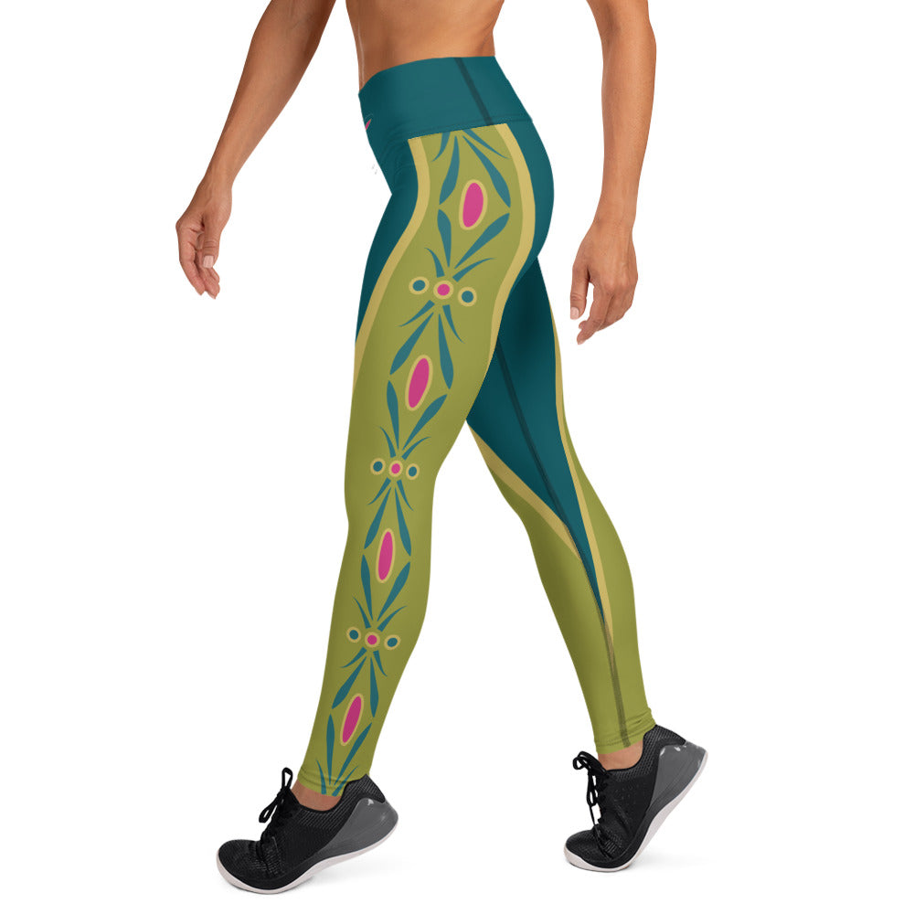 Ice Princess Yoga Leggings