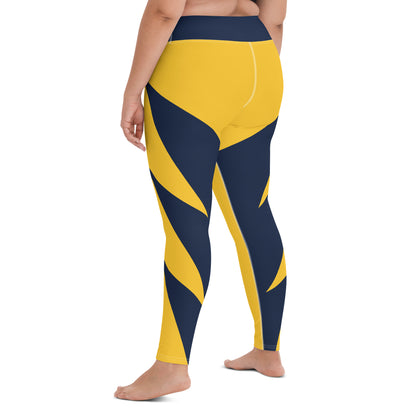 Wolverine Costume Yoga Leggings