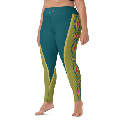 Ice Princess Yoga Leggings