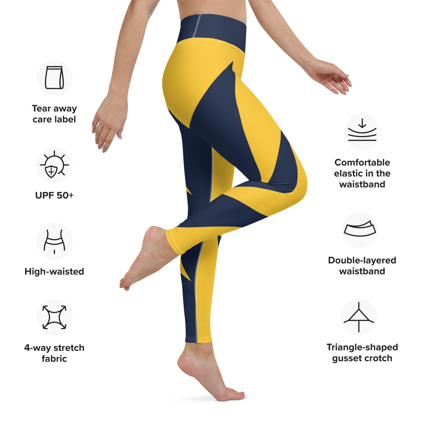 Wolverine Costume Yoga Leggings