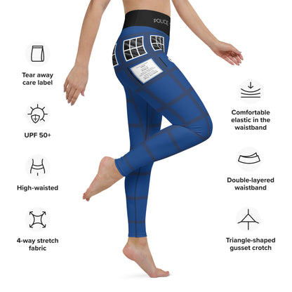 T.A.R.D.I.S Yoga Leggings