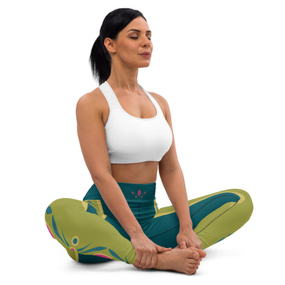 Ice Princess Yoga Leggings