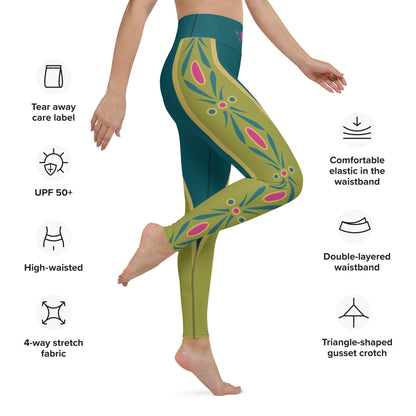 Ice Princess Yoga Leggings