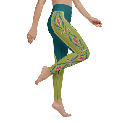 Ice Princess Yoga Leggings