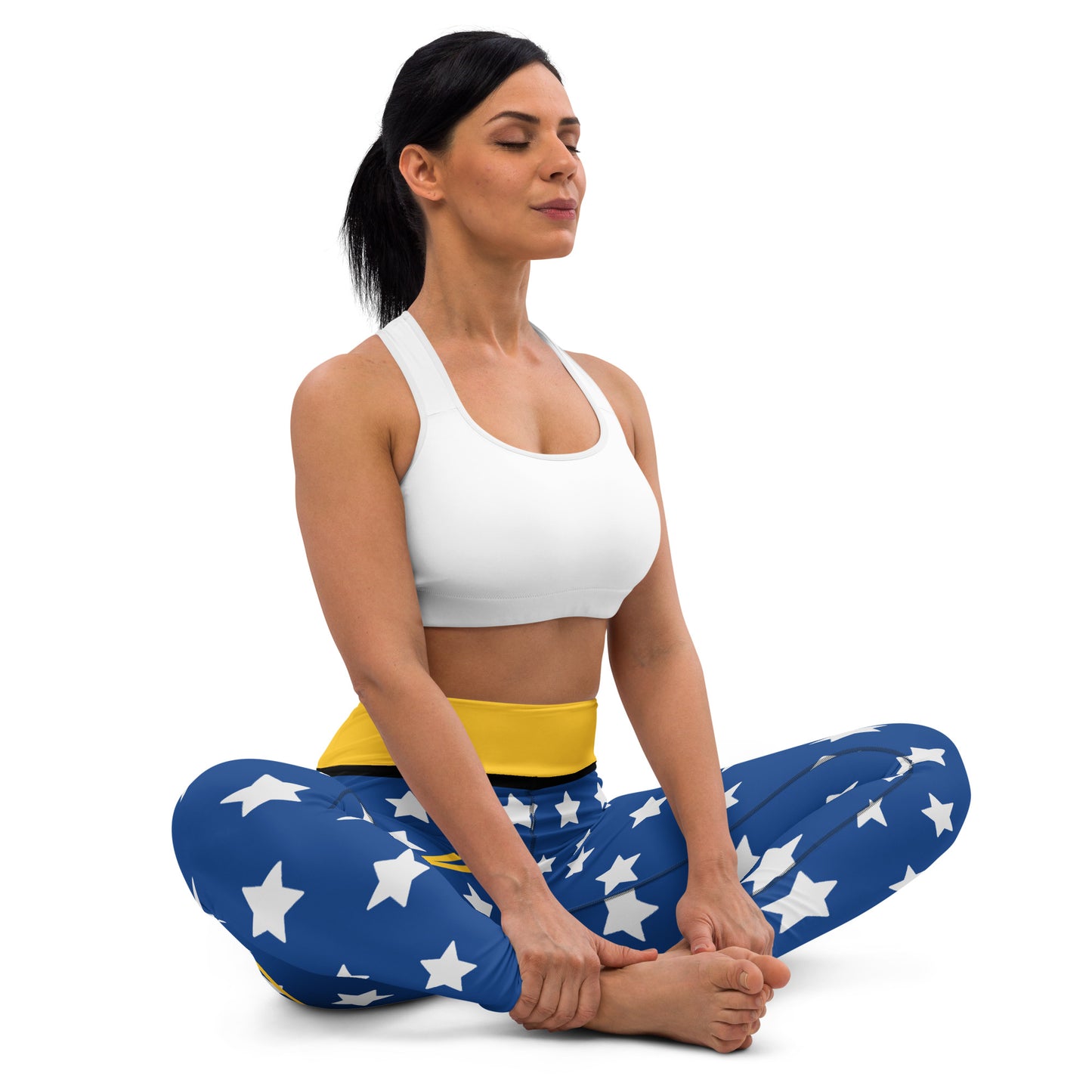 Diana Prince (with Lasso of Truth) Costume Yoga Leggings