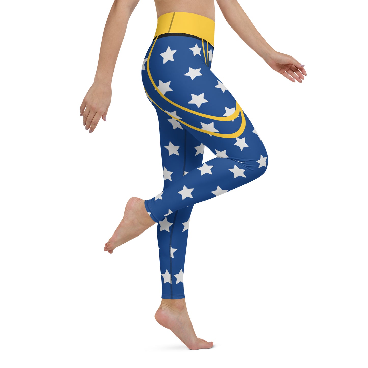 Diana Prince (with Lasso of Truth) Costume Yoga Leggings