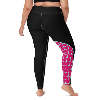 Spider-Gwen Yoga Leggings (Black)