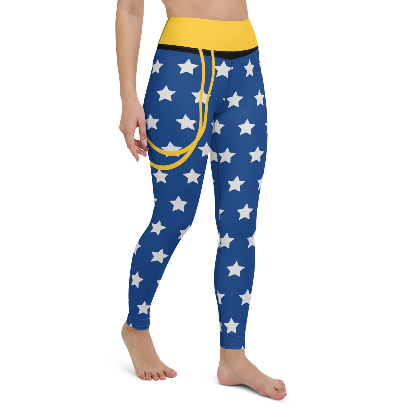 Diana Prince (with Lasso of Truth) Costume Yoga Leggings