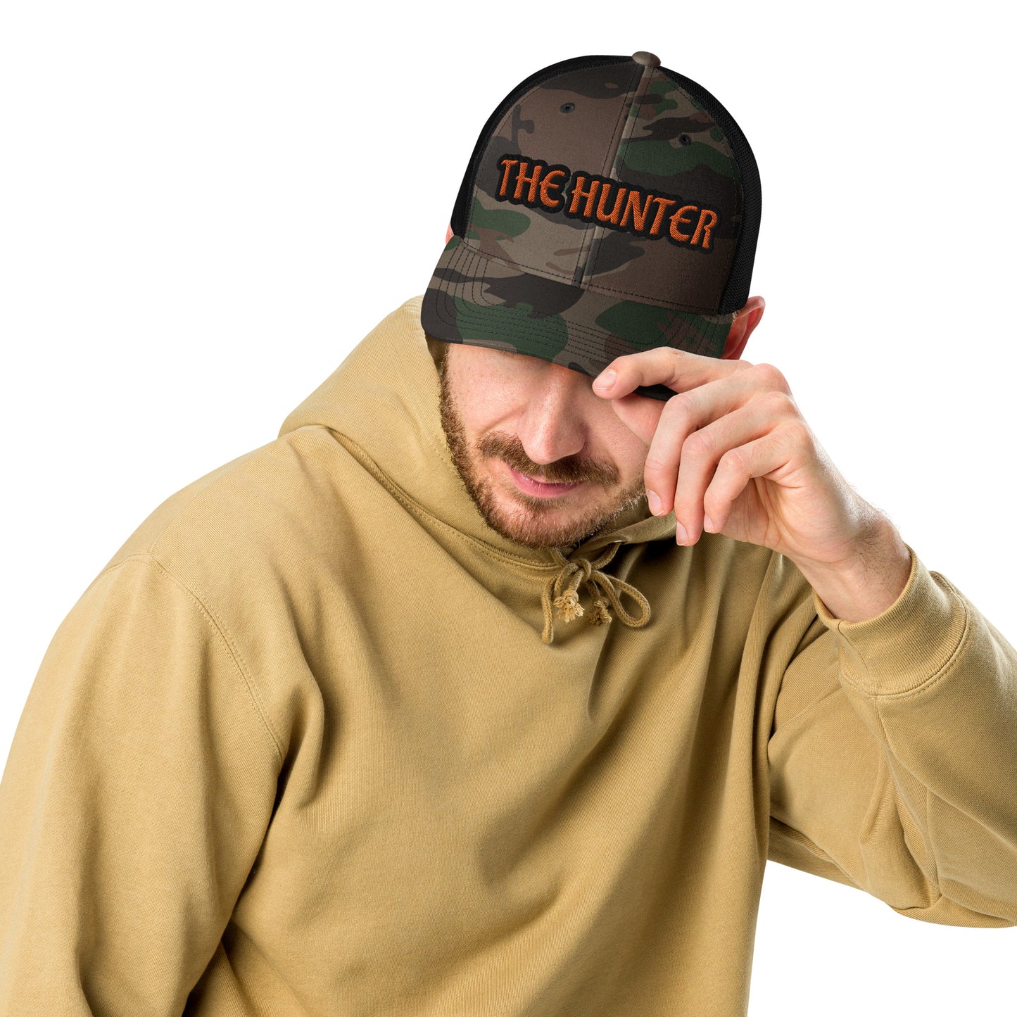 The Hunter Camouflage Embroidered Hat