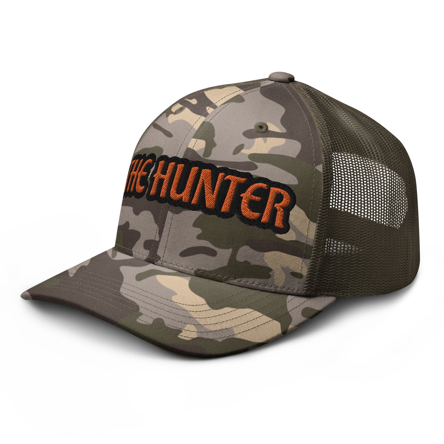 The Hunter Camouflage Embroidered Hat